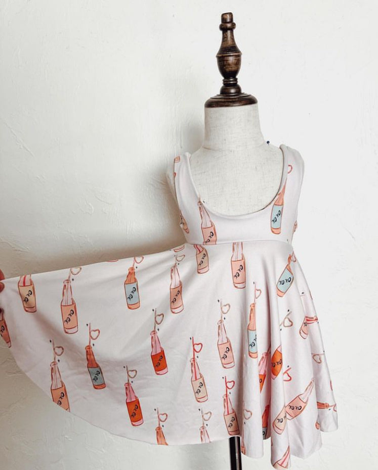 12-18m bottle pinafore