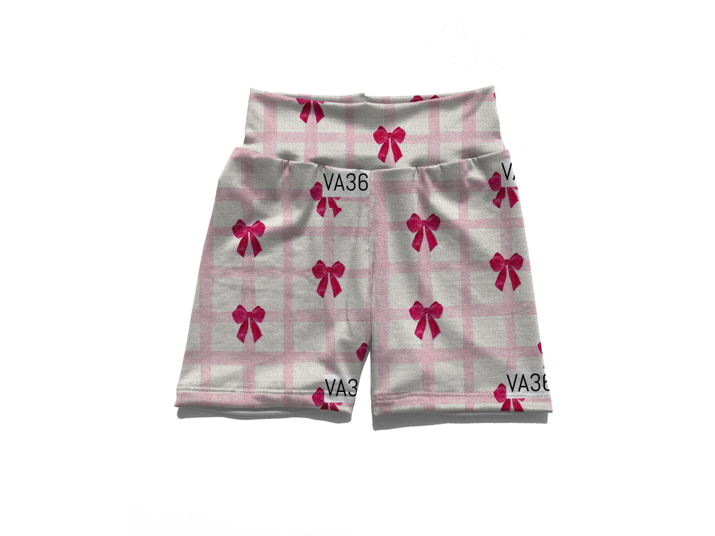 Pin bows Biker shorts