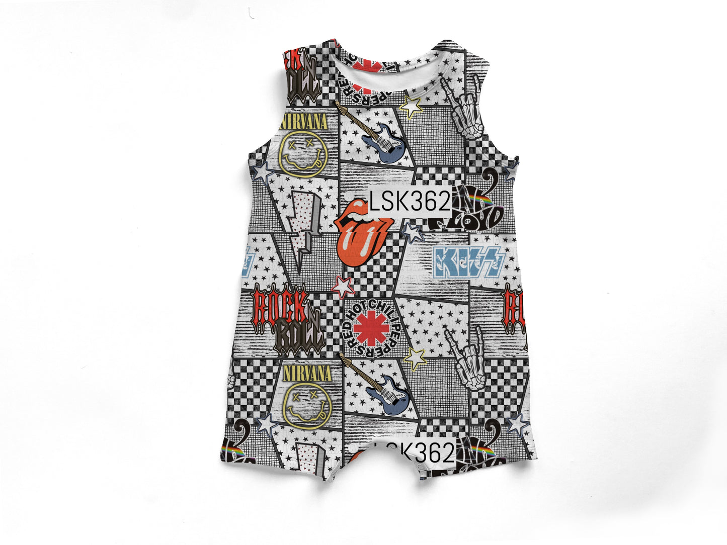 Skater rock Tank romper