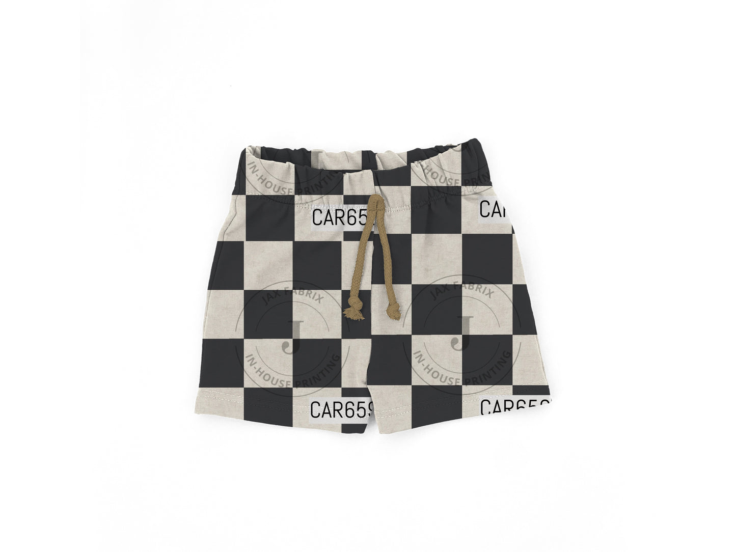 Check Boy shorts