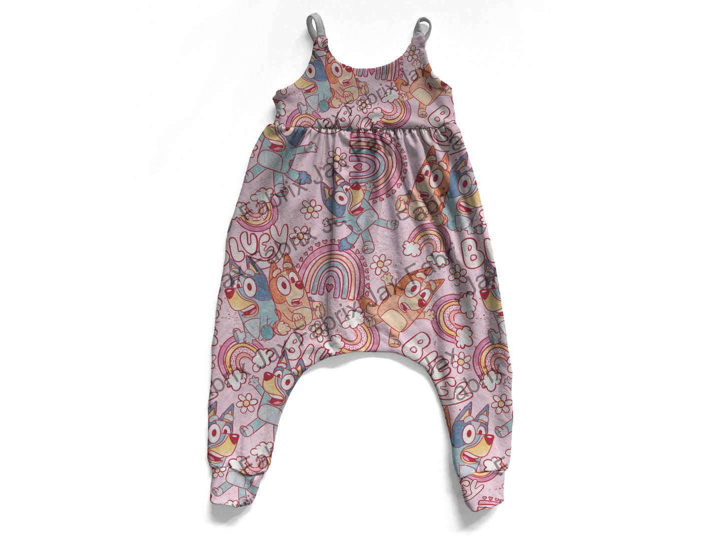 Rainbow dog og romper