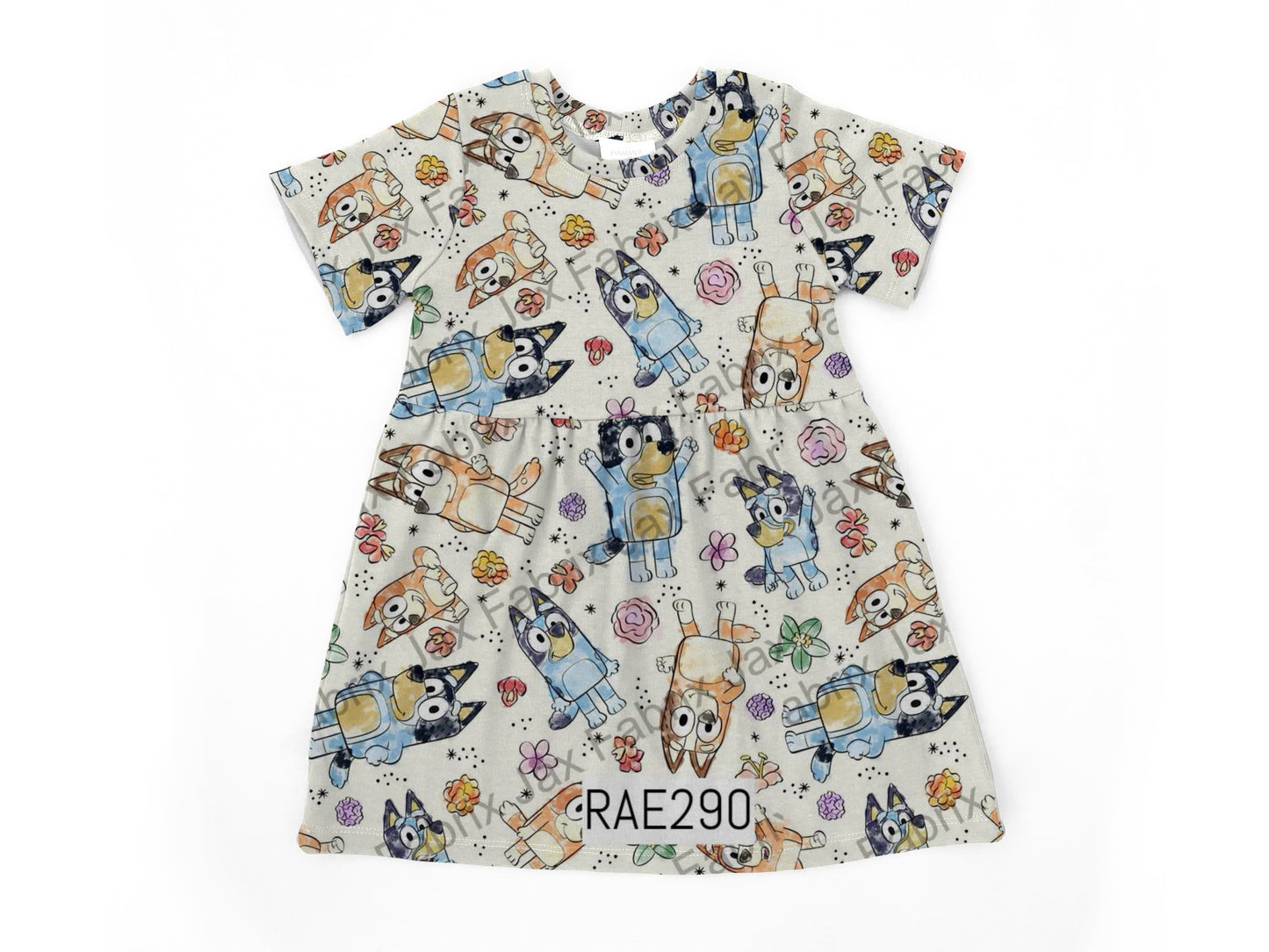 Sketch dog Bell dress