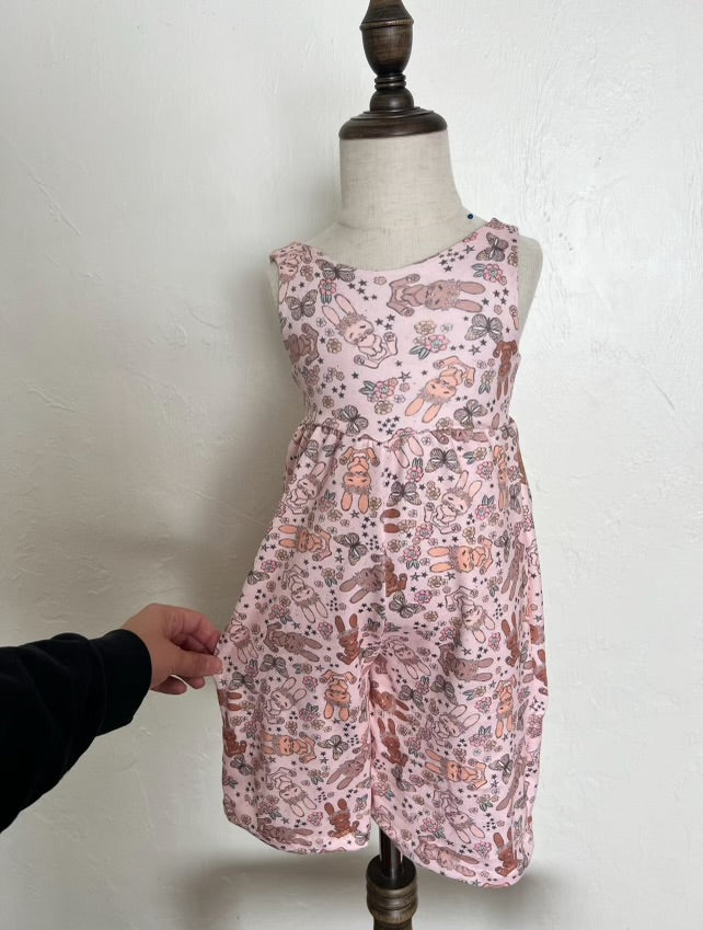 12-18m bunny August romper