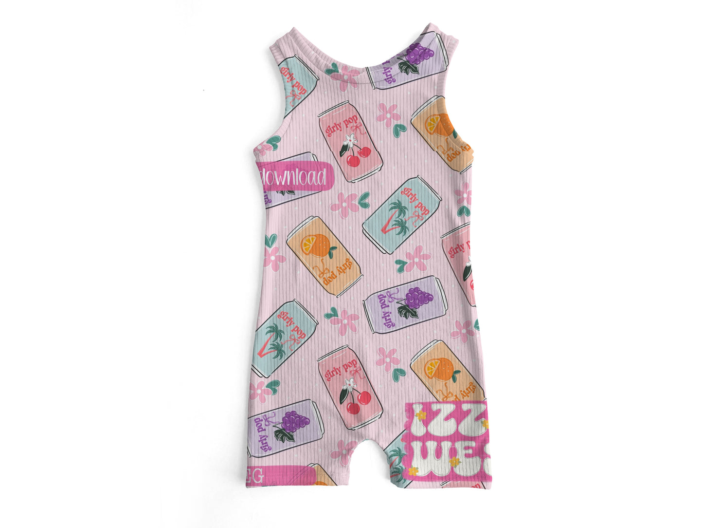Fruity drinks Ollie romper