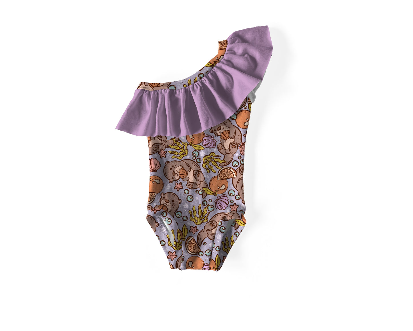 Otter Isla with neckline ruffle