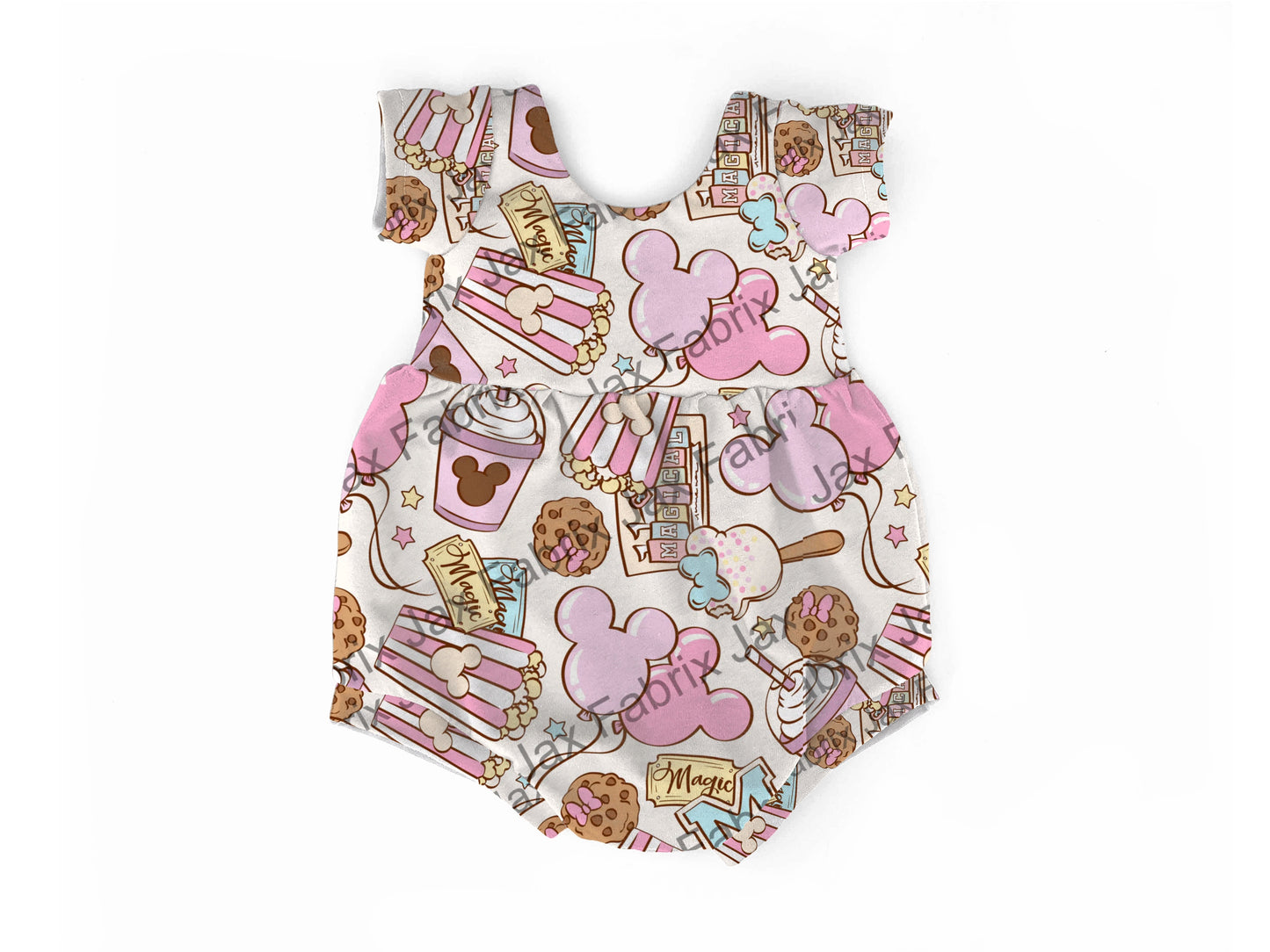 Park food bubble romper