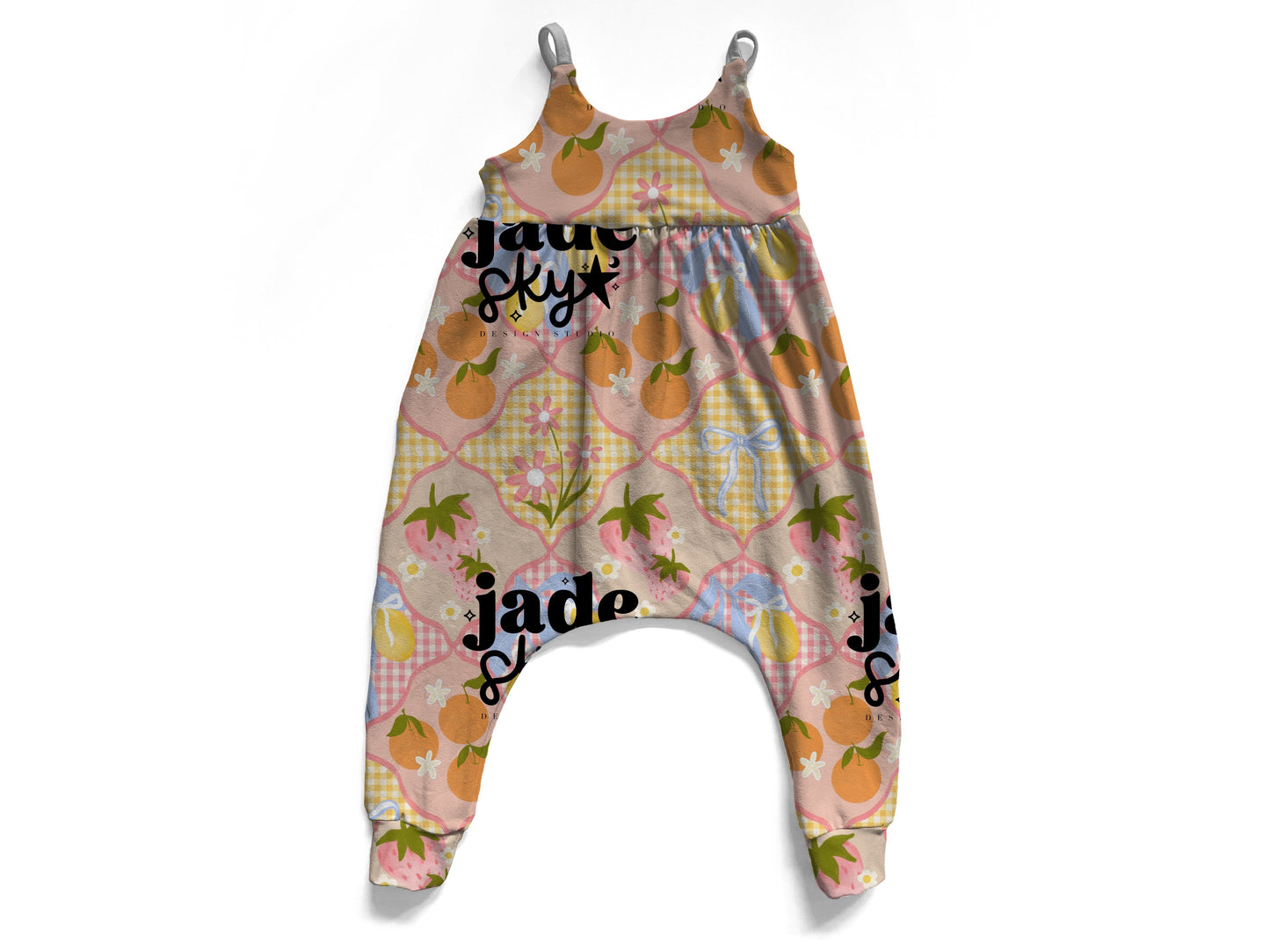 Fruit swirl og romper