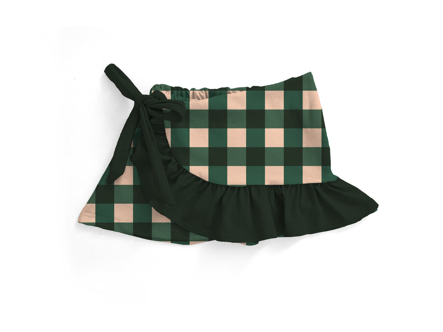Plaid ginger Skort