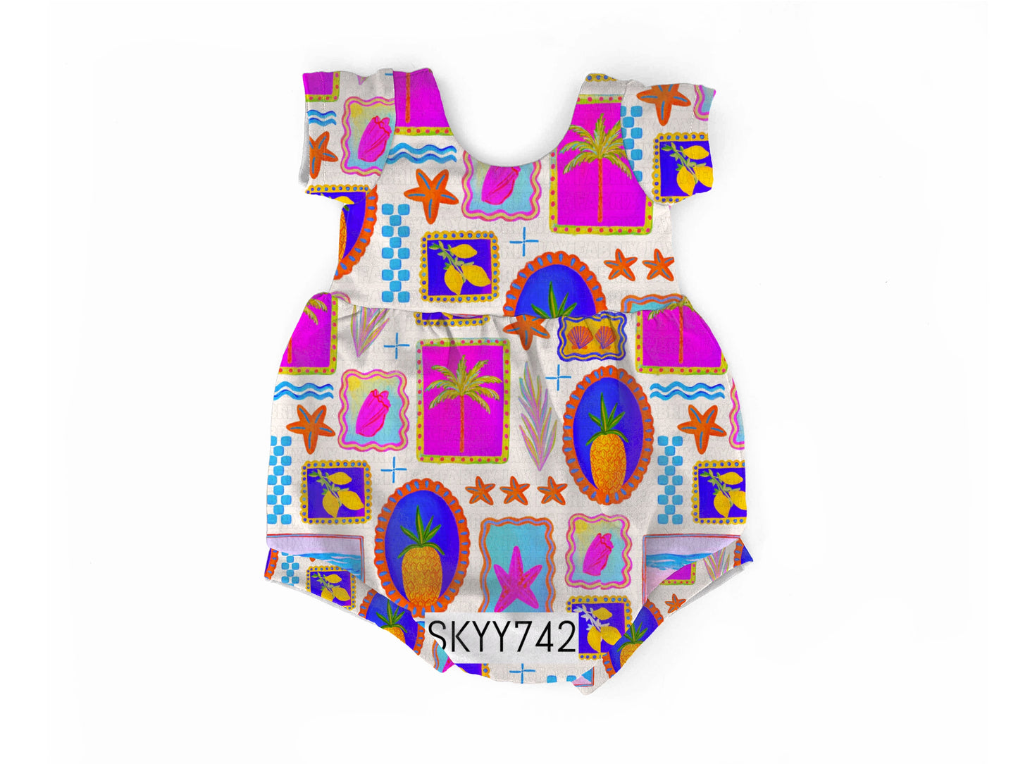 Vacation bubble romper