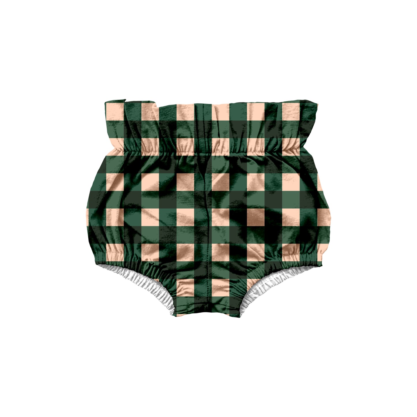 Plaid paper bag bloomers