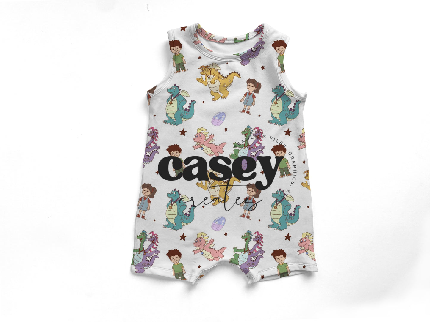 Dragon tails Tank romper