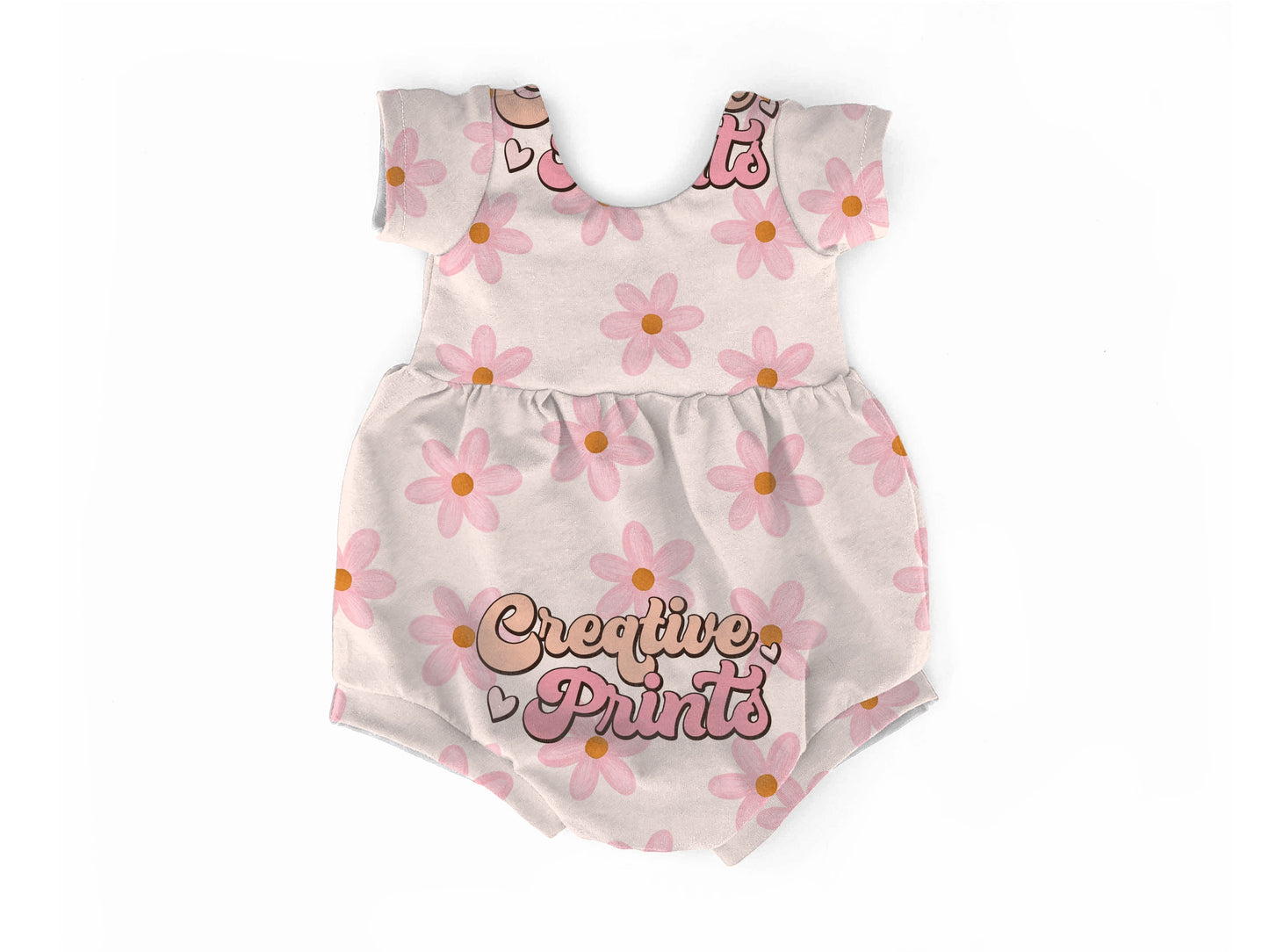 Dainty daisies bubble romper