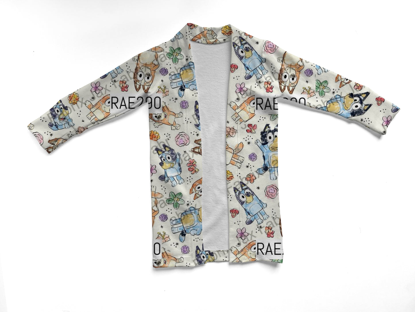 Sketch dog cardigan
