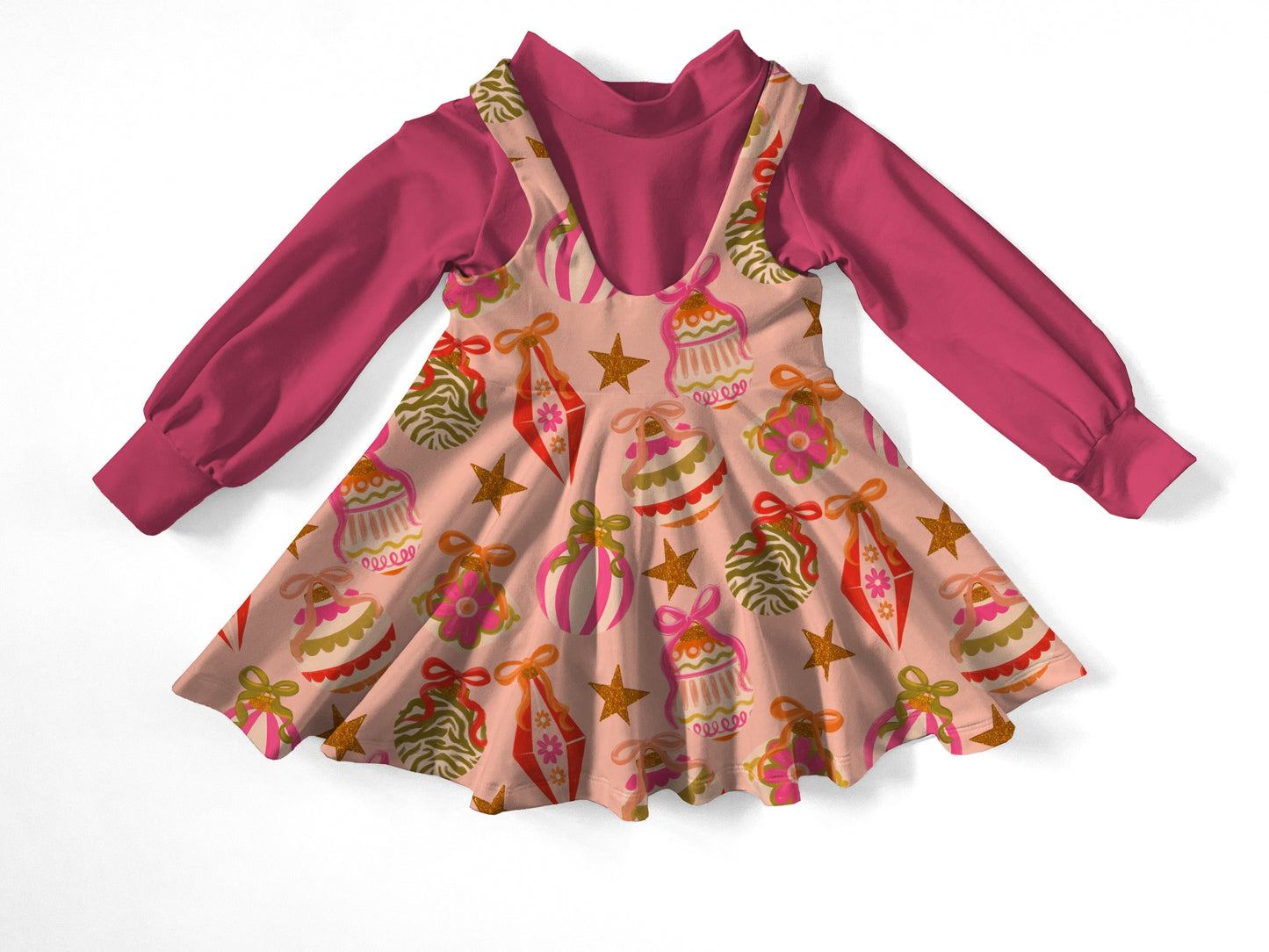Pink ornaments pinafold