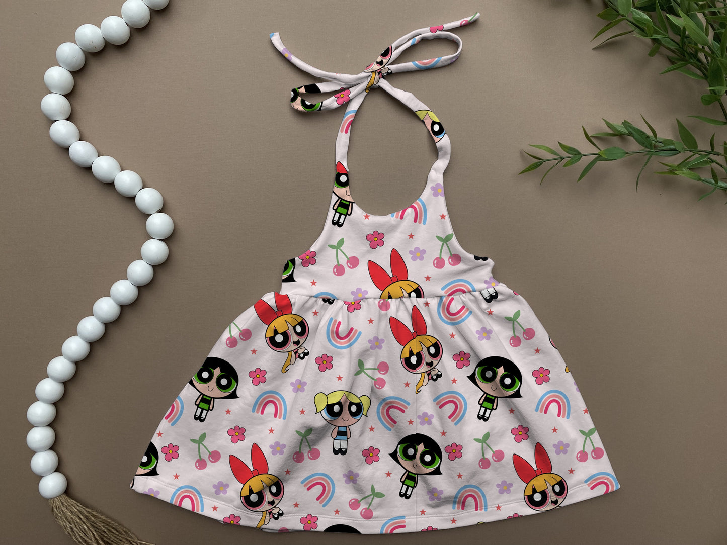 Power puff Clementine dress