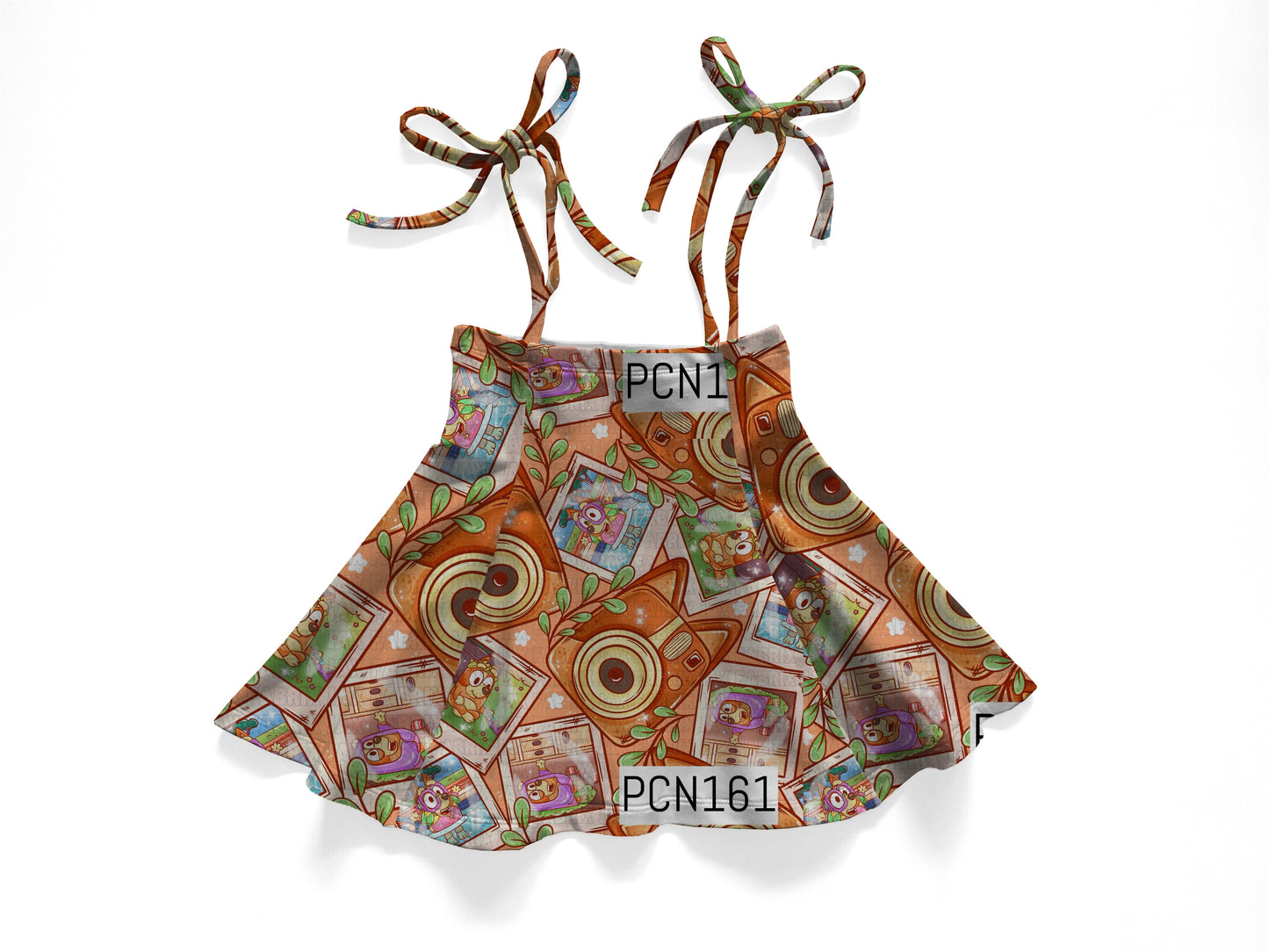 Bingo tie skirt