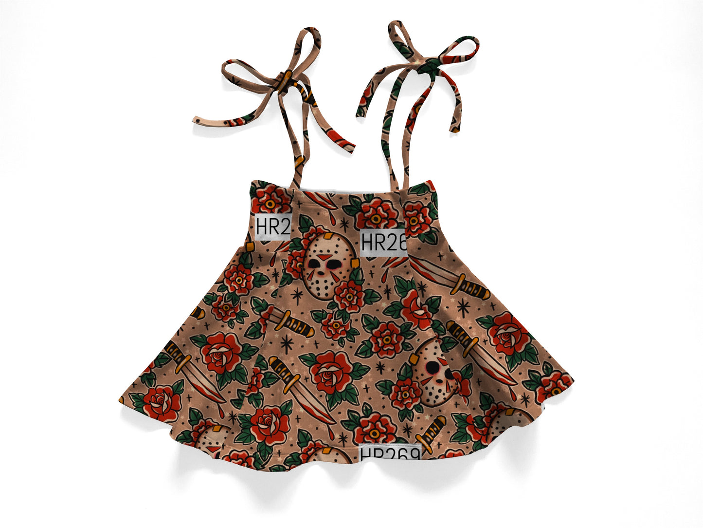 Mask tie skirt