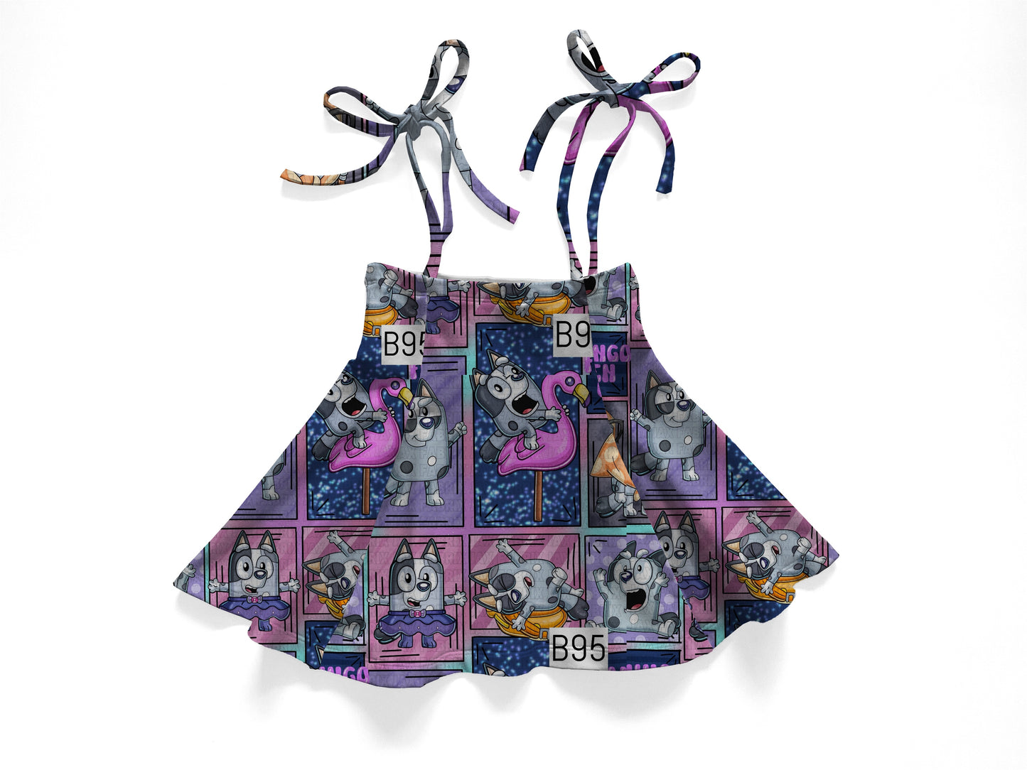 Muffin tie skirt