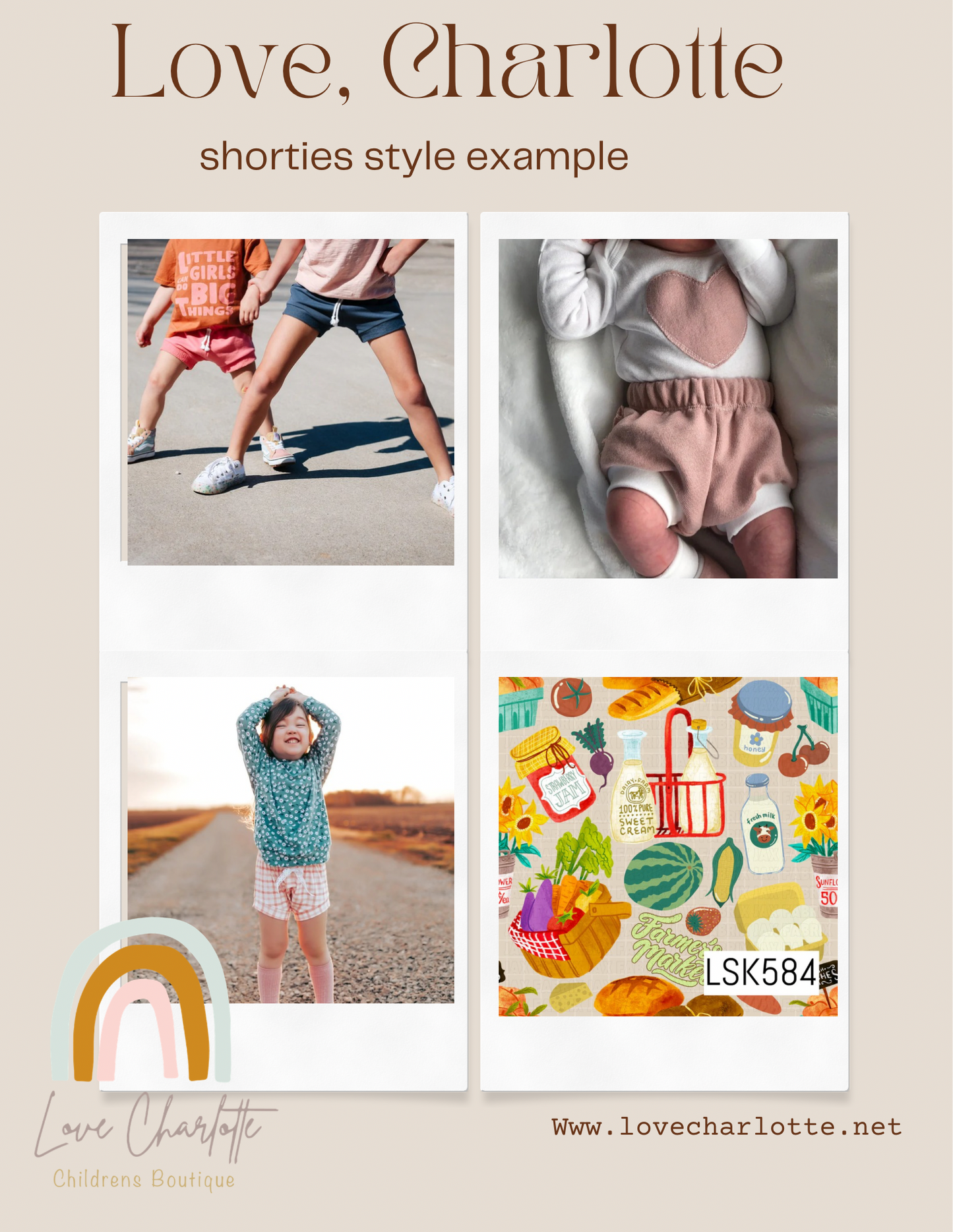 Fruit stand shorties