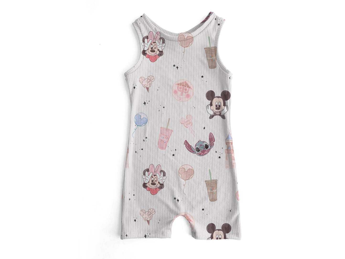 Pals in pink Ollie romper