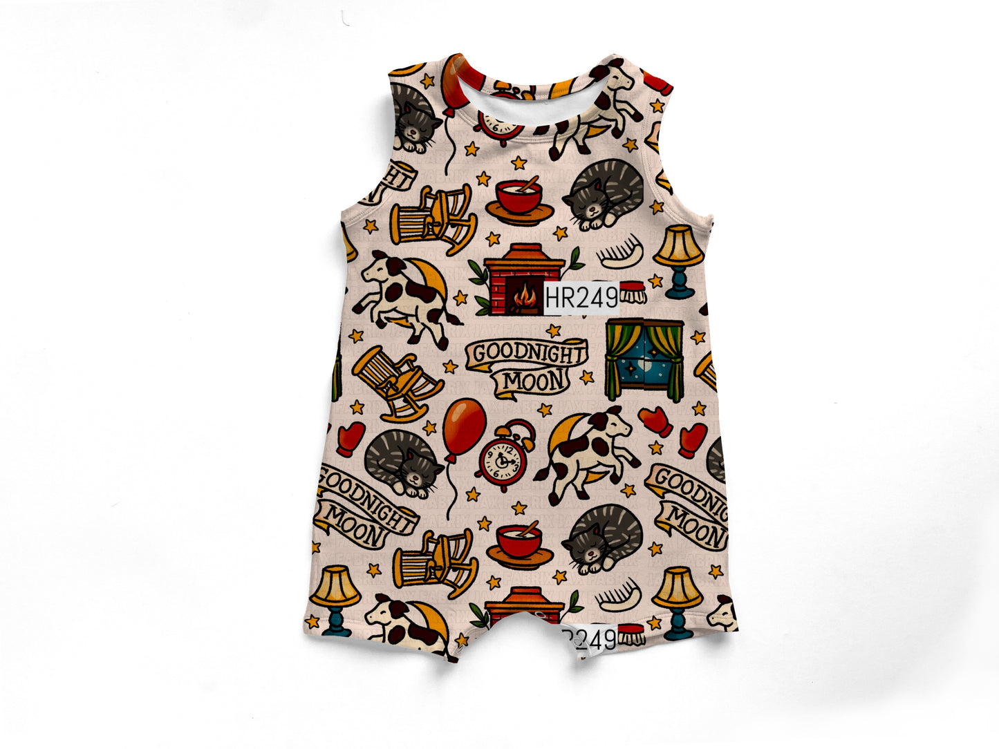 Tattoo goodnight moon Tank romper