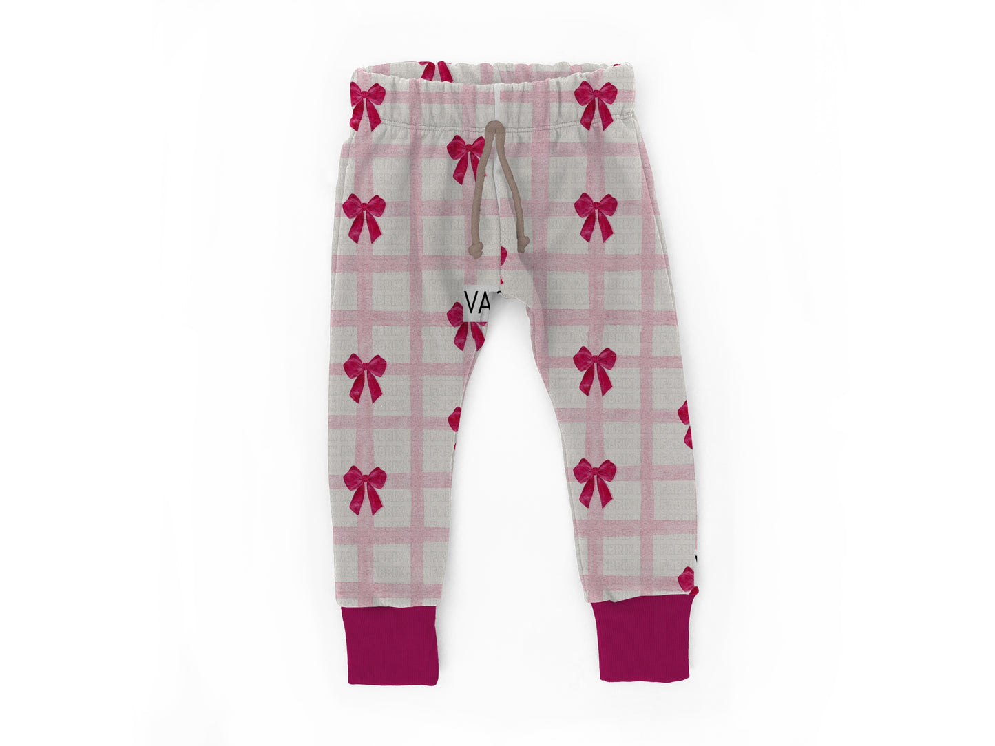 Pink bows Joggers