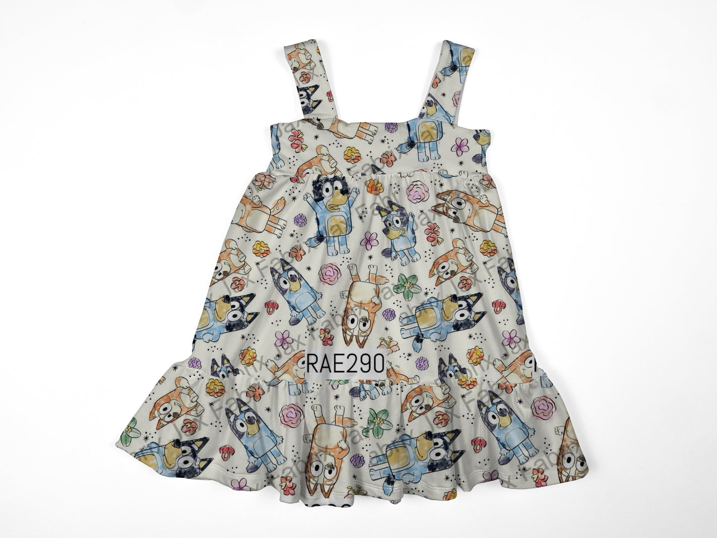 Sketch dog ivy dress