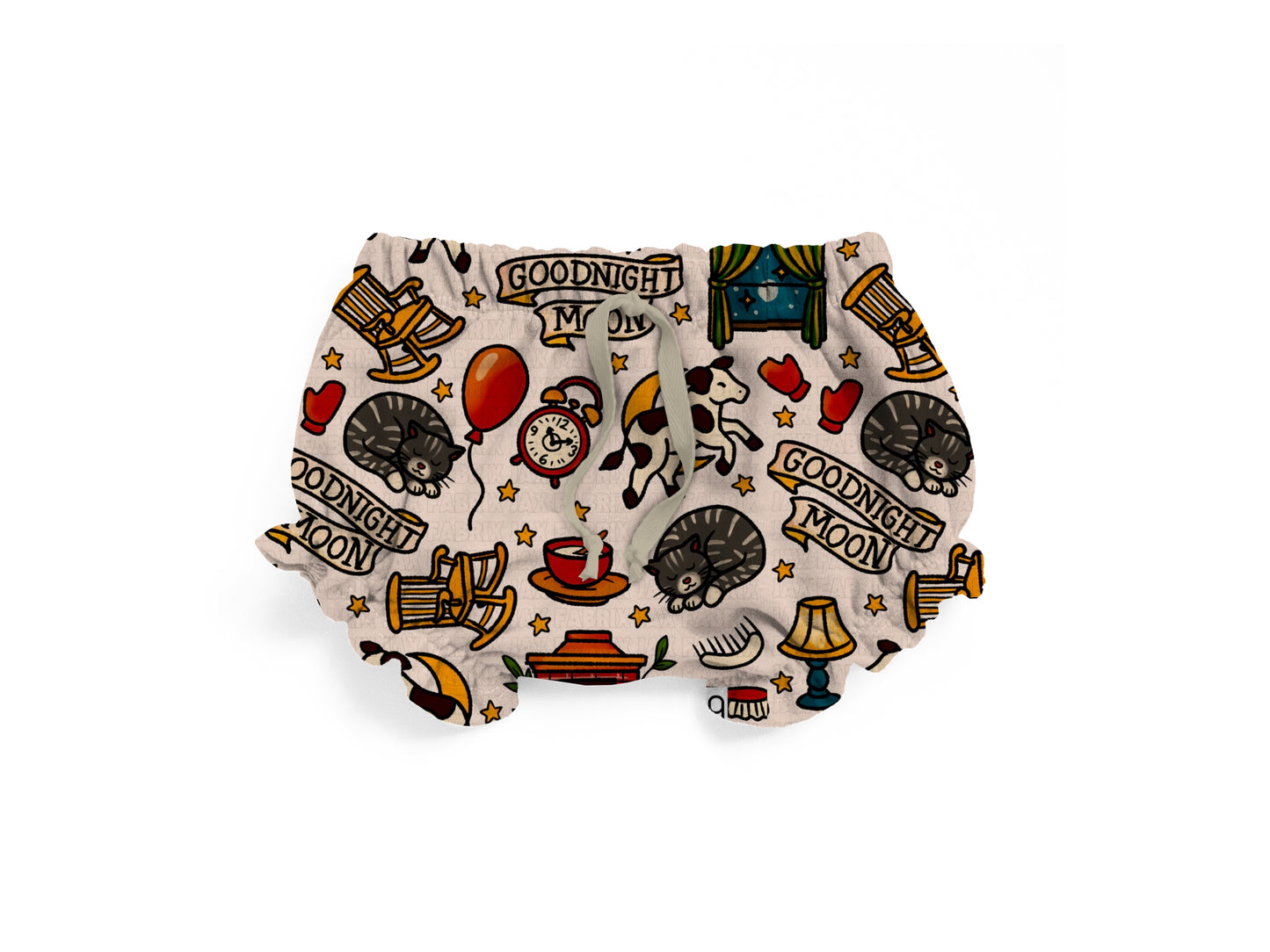 Tattoo goodnight moon Ruffle shorties