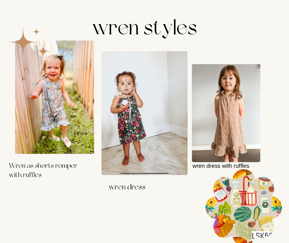 Fruit stand ( dress or romper option )