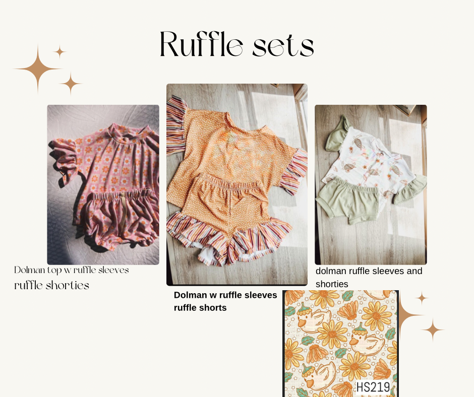 bloom goose set ( style options in the listing )