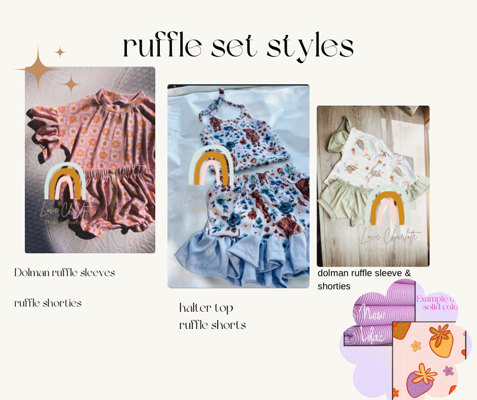 Berry set ( style options in the listing )