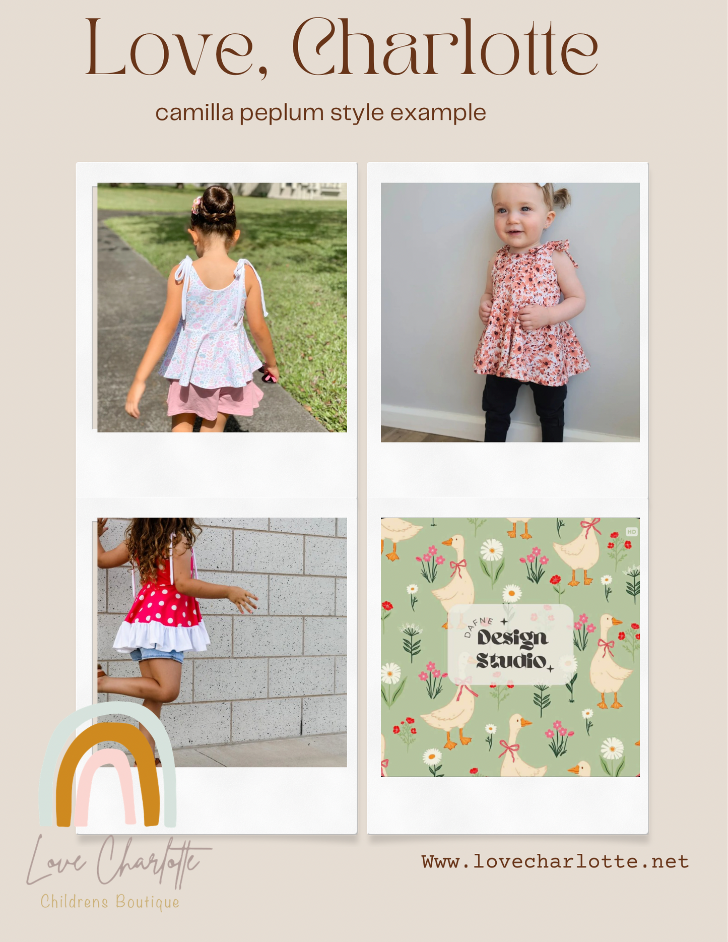 Green goose Camilla dress or peplum