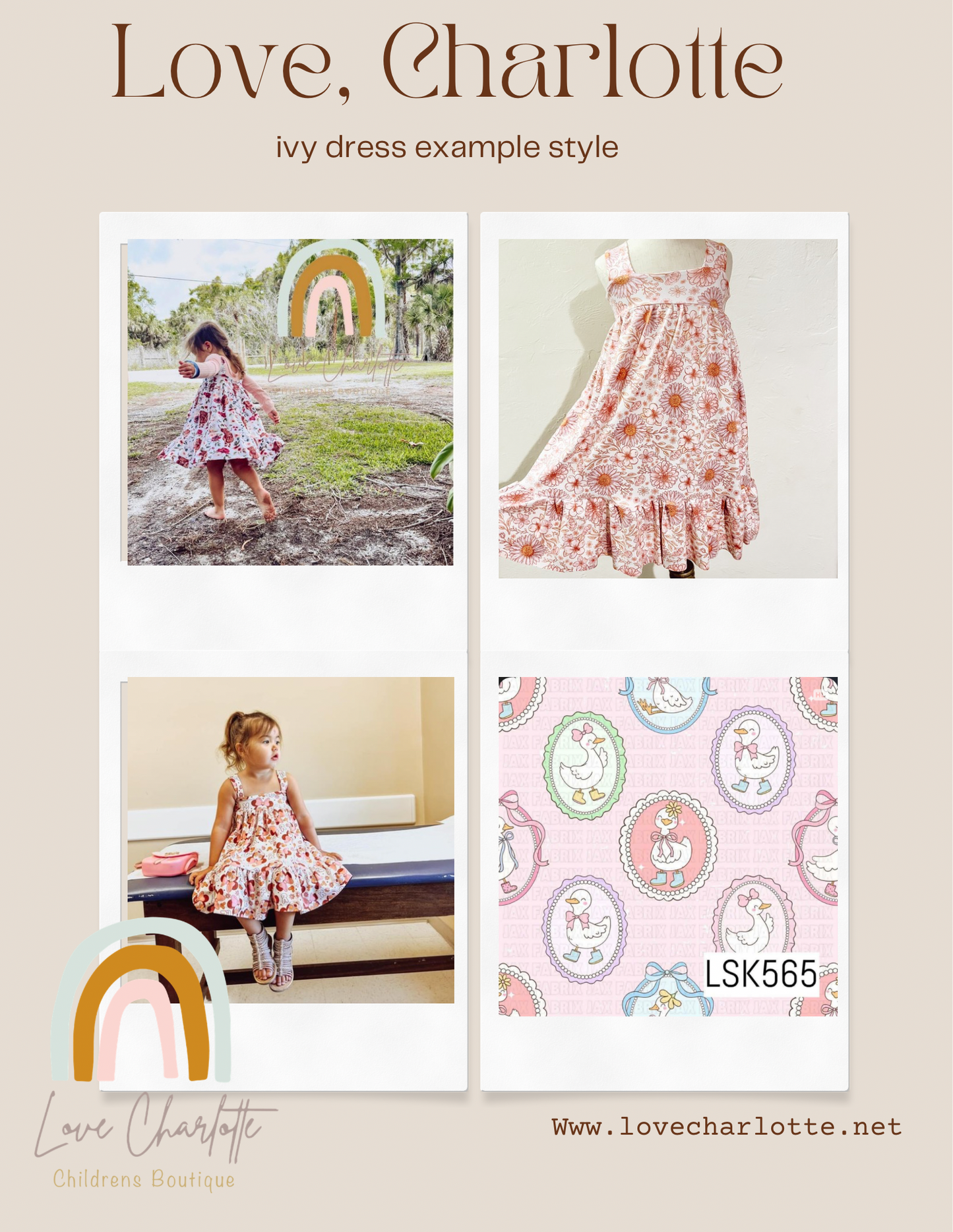 goose boots ivy dress