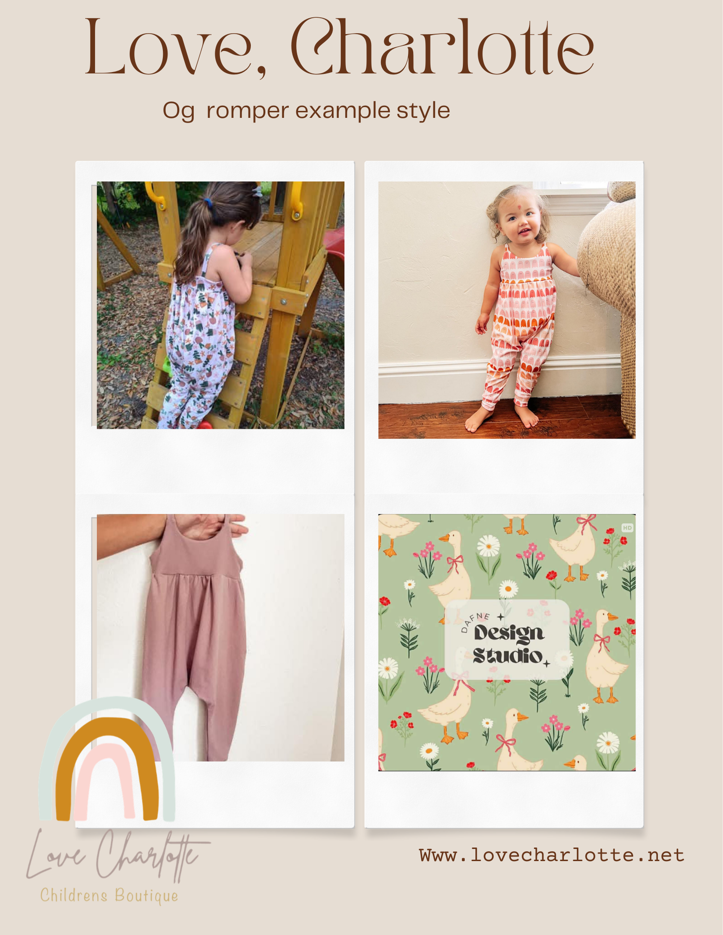 Green Goose og romper