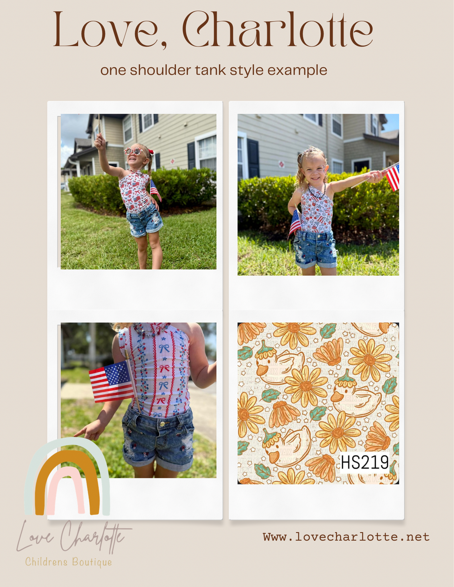 Bloom goose One shoulder top