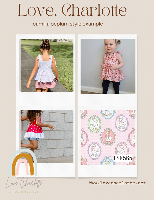 goose boots Camilla dress or peplum