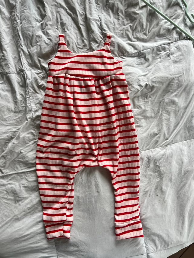 6m stripe og romper