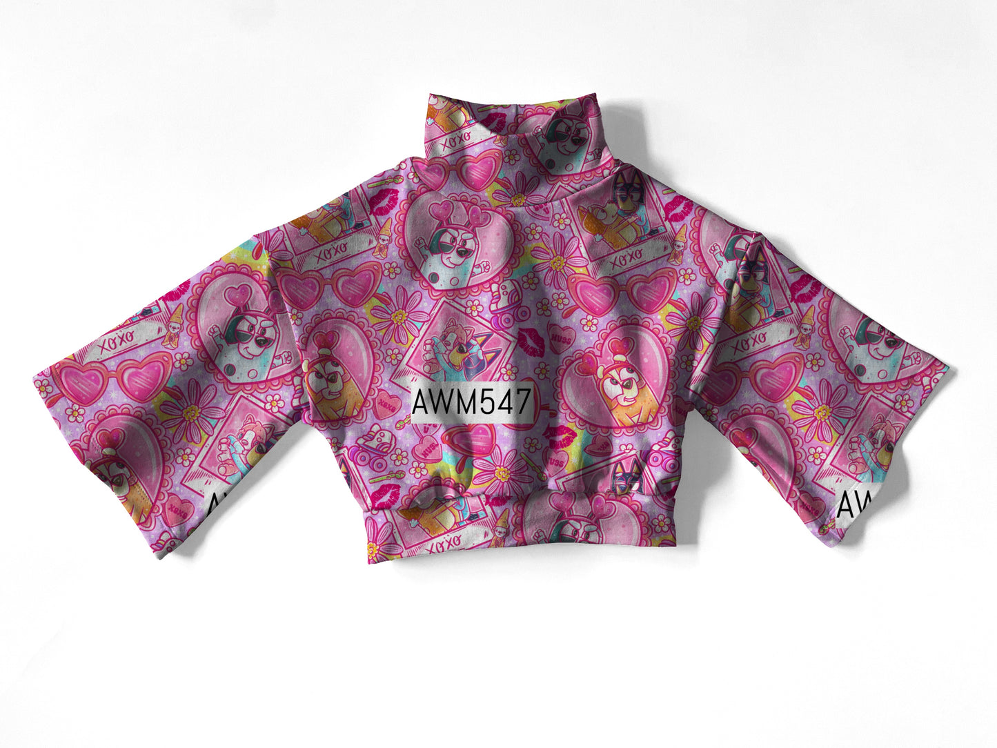 Muffin heart Mock top