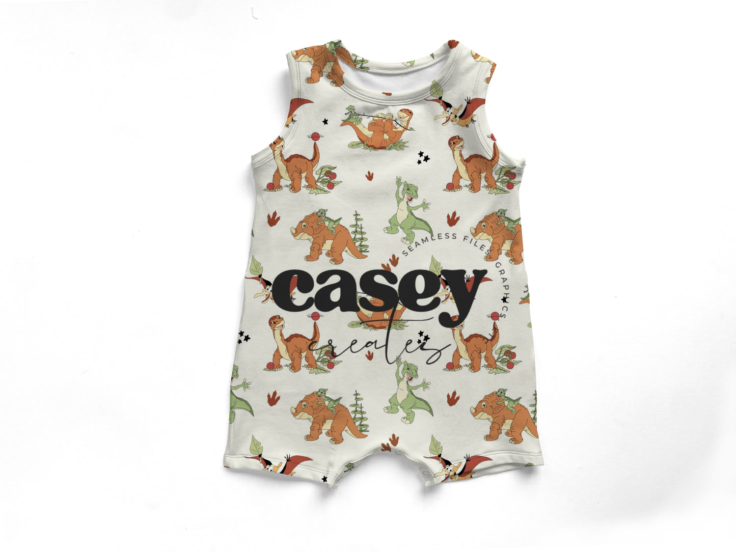 Dino Tank romper