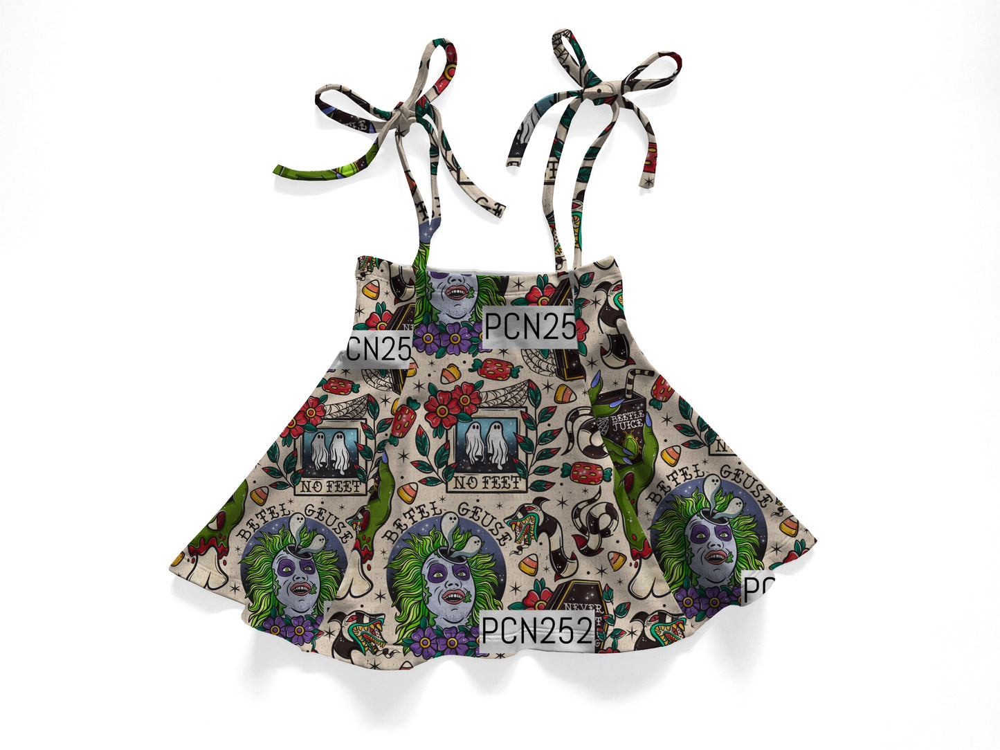 Beetle tie skirt