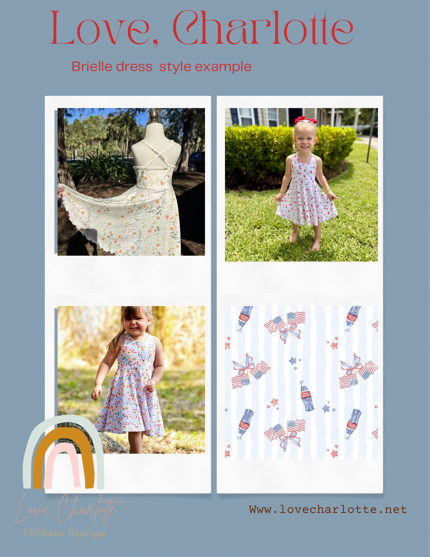 Glass bottle brielle ( romper or dress)