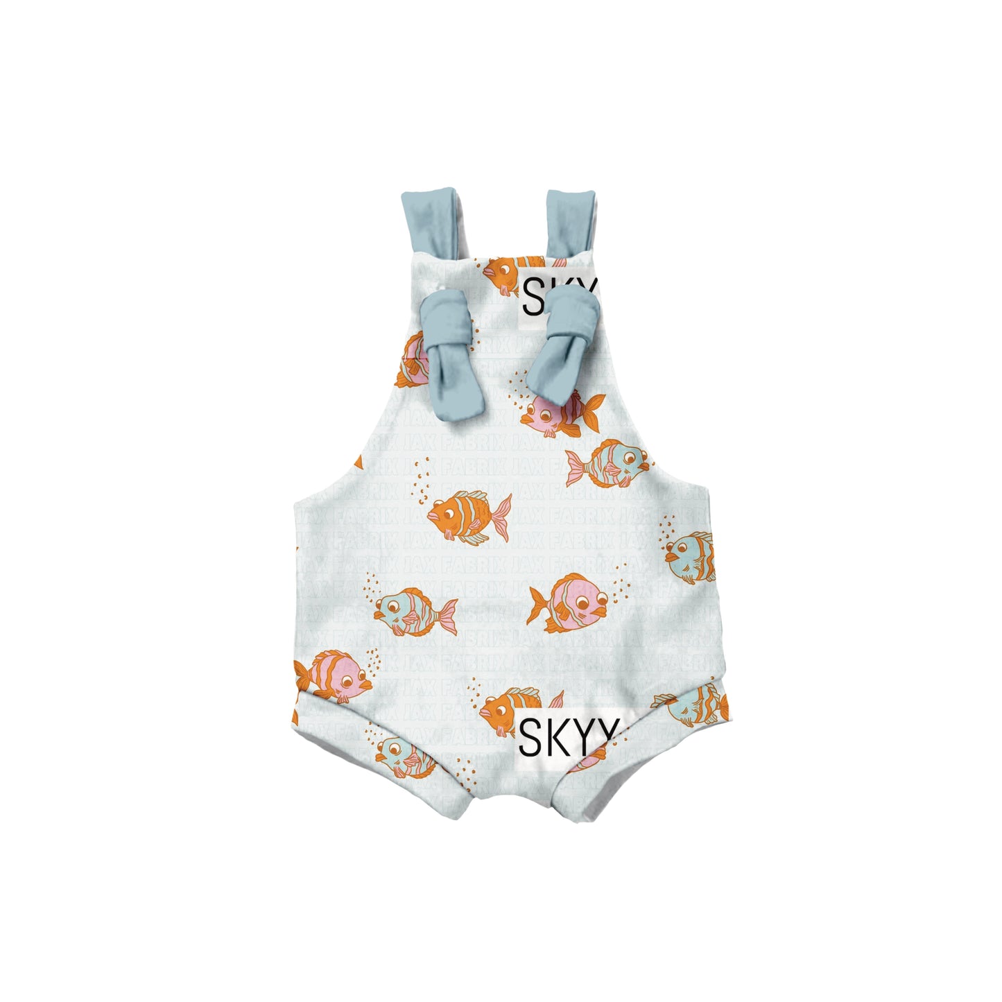 Fish Overalls ( pant length option in listing)