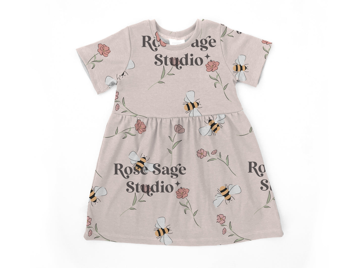 Little bees Bell dress
