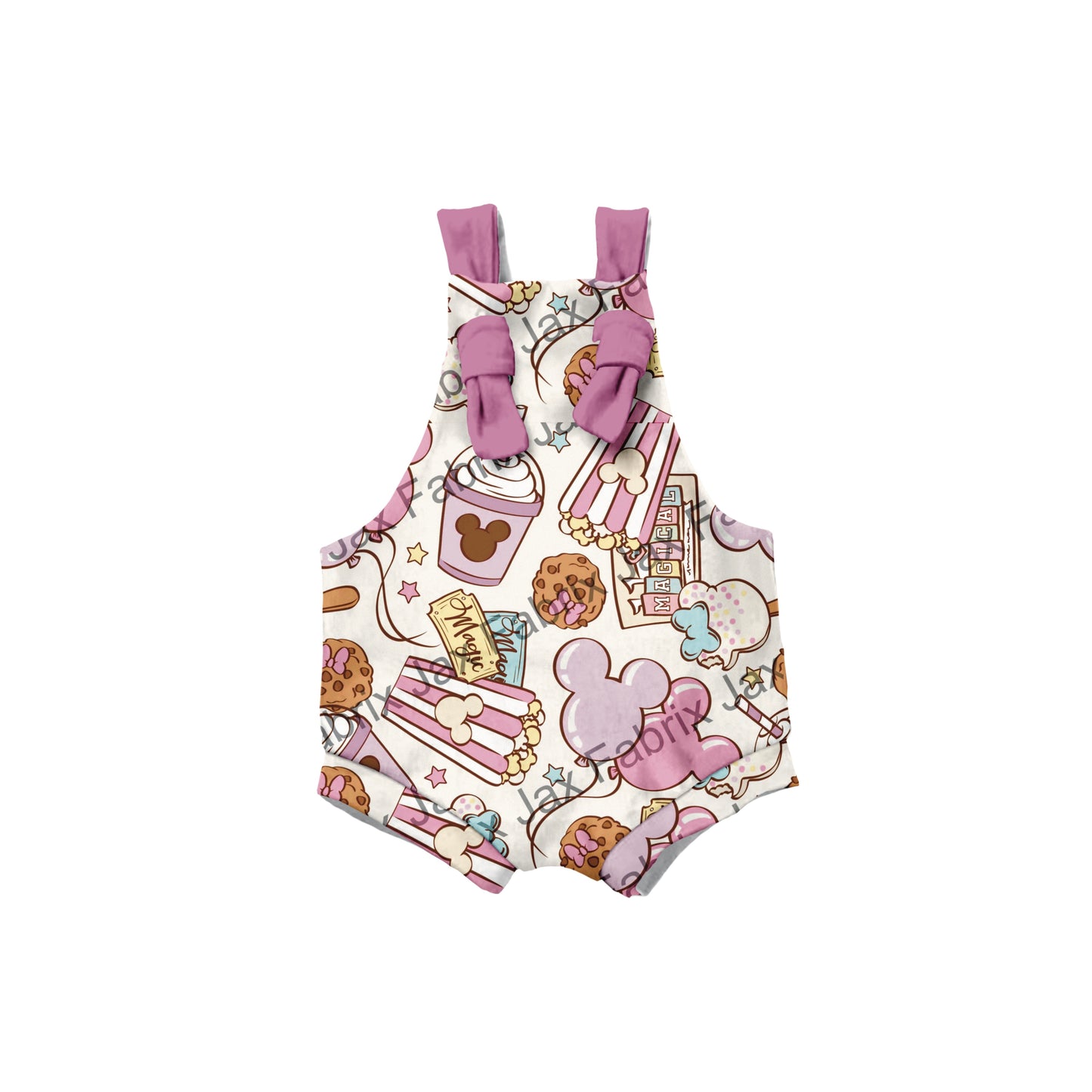 Park food Overalls ( pant length option in listing)