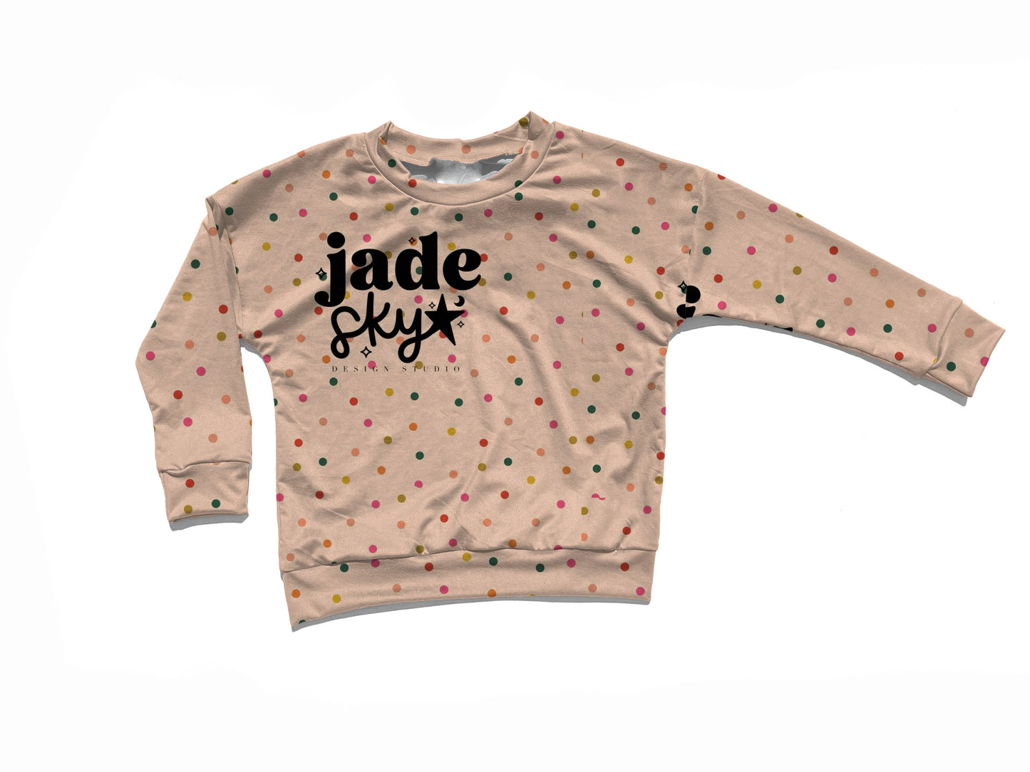 Dots Dolman top