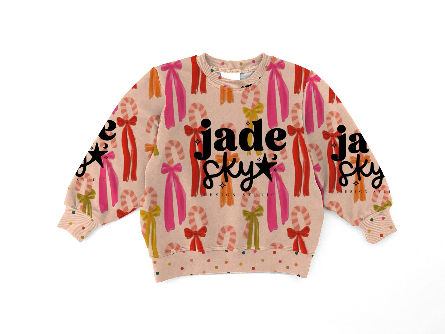 Candy cane Crewneck