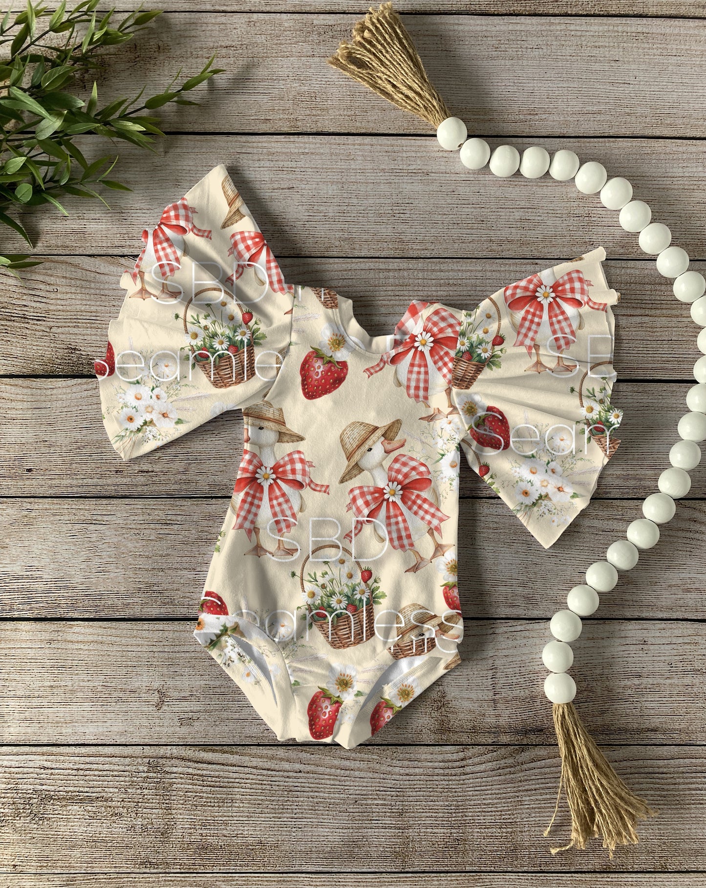 Strawberry goose Circle sleeve Leo