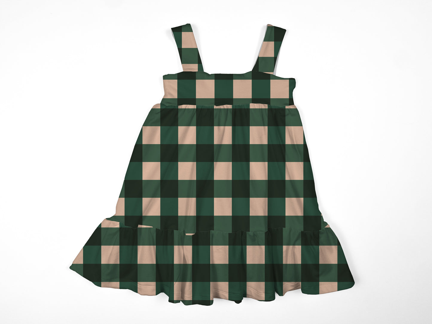 Plaid ivy dress
