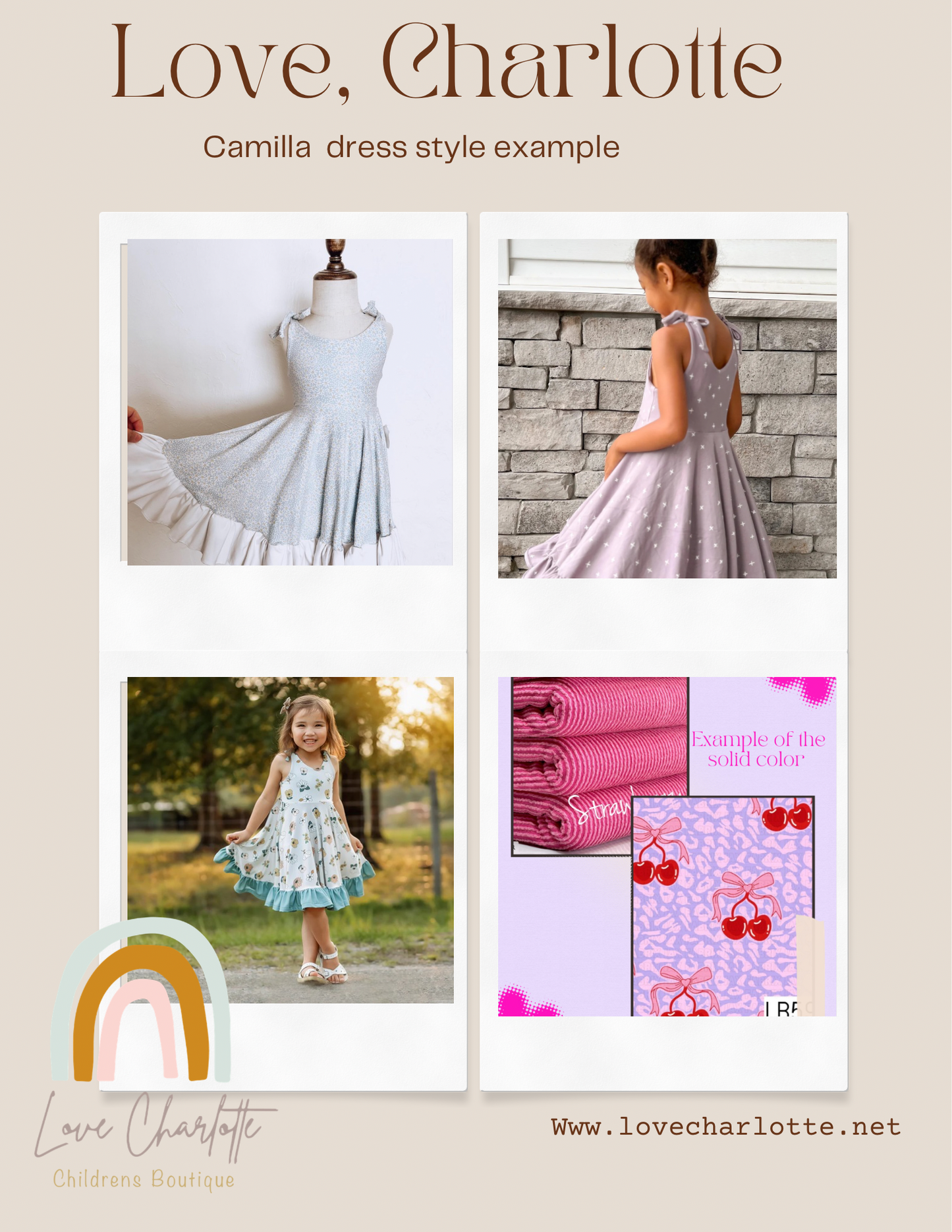 Cherry Camilla dress