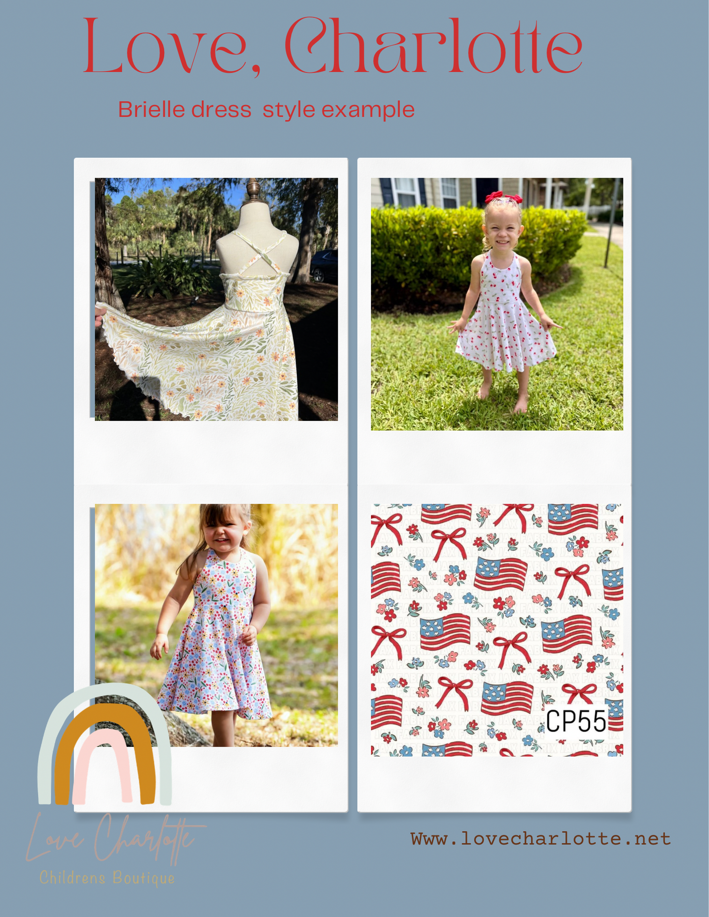 The flag brielle ( romper or dress)